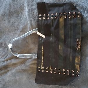 Victoria's Secret 2018 Weekender Black Tote Bag Limited Edition